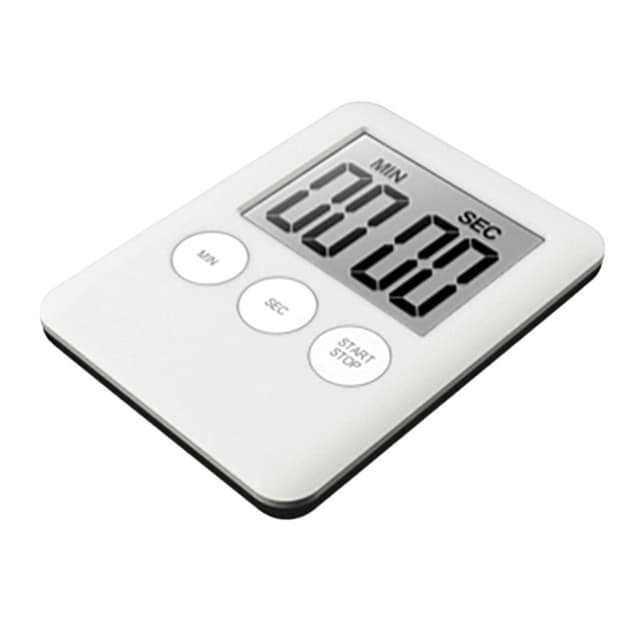 Tynd Køkken Timer Timer Storskærm Digital Magnetisk Nedtælling