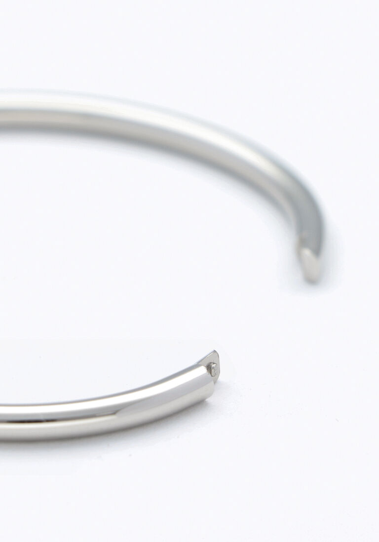 NOTRE-V zilveren notre-v armband bangl glad