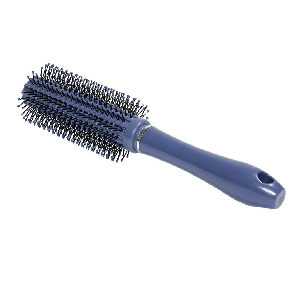 Brosse à cheveux bleue marine