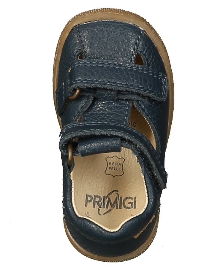 Lauflern-Sandalen BASICLINE mit Zehenschutz in dunkelblau