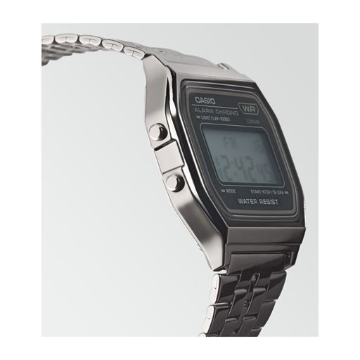 Casio Vintage  A158WETB-1AEF Digitalur, Black, 34 mm