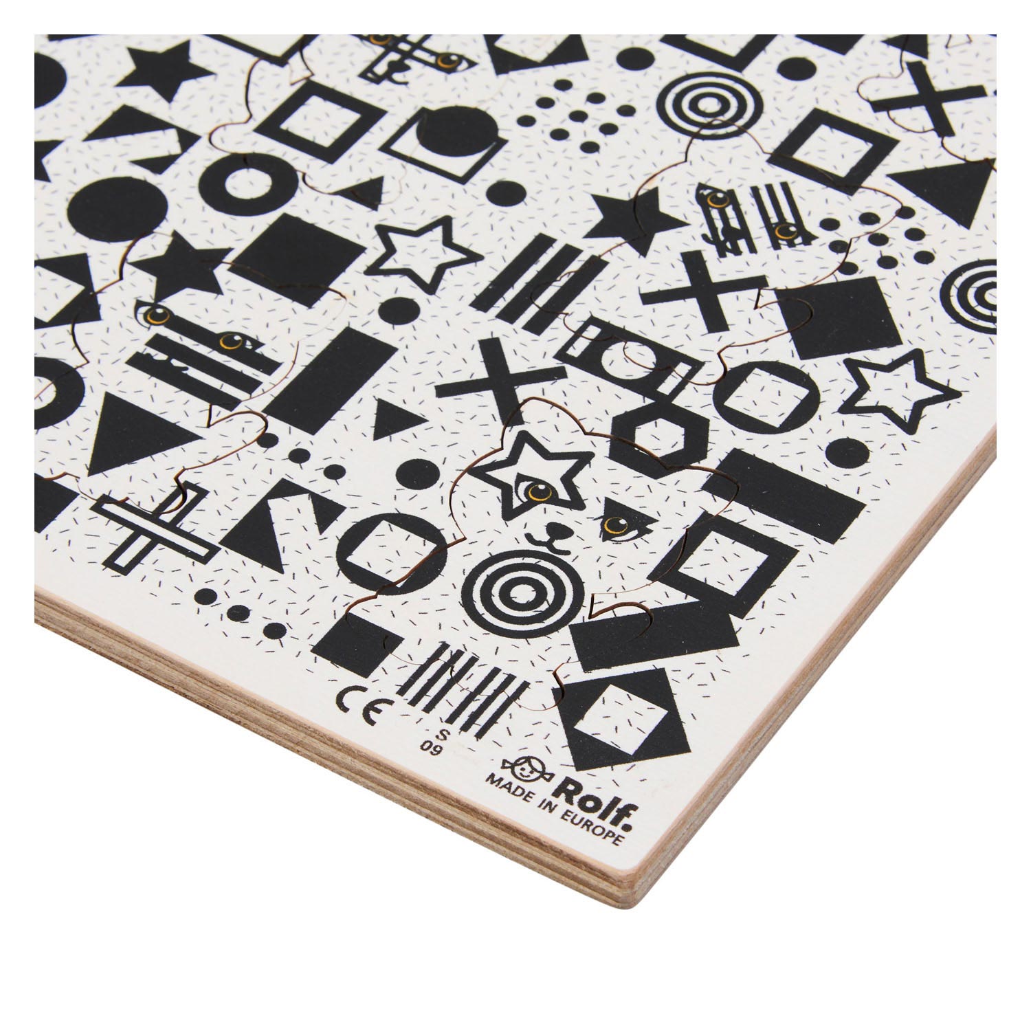 Rolf - Houten Legpuzzel Dierenfamilie, 20st.