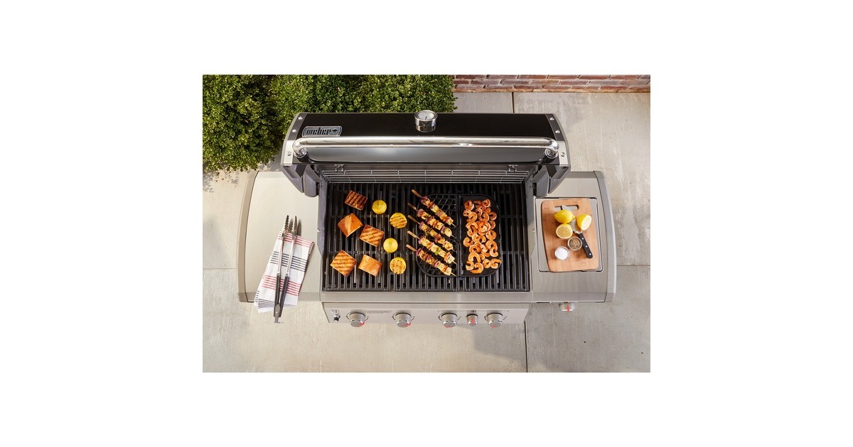 WeberGrill- & Bakplaat grillplaat  (Zwart)