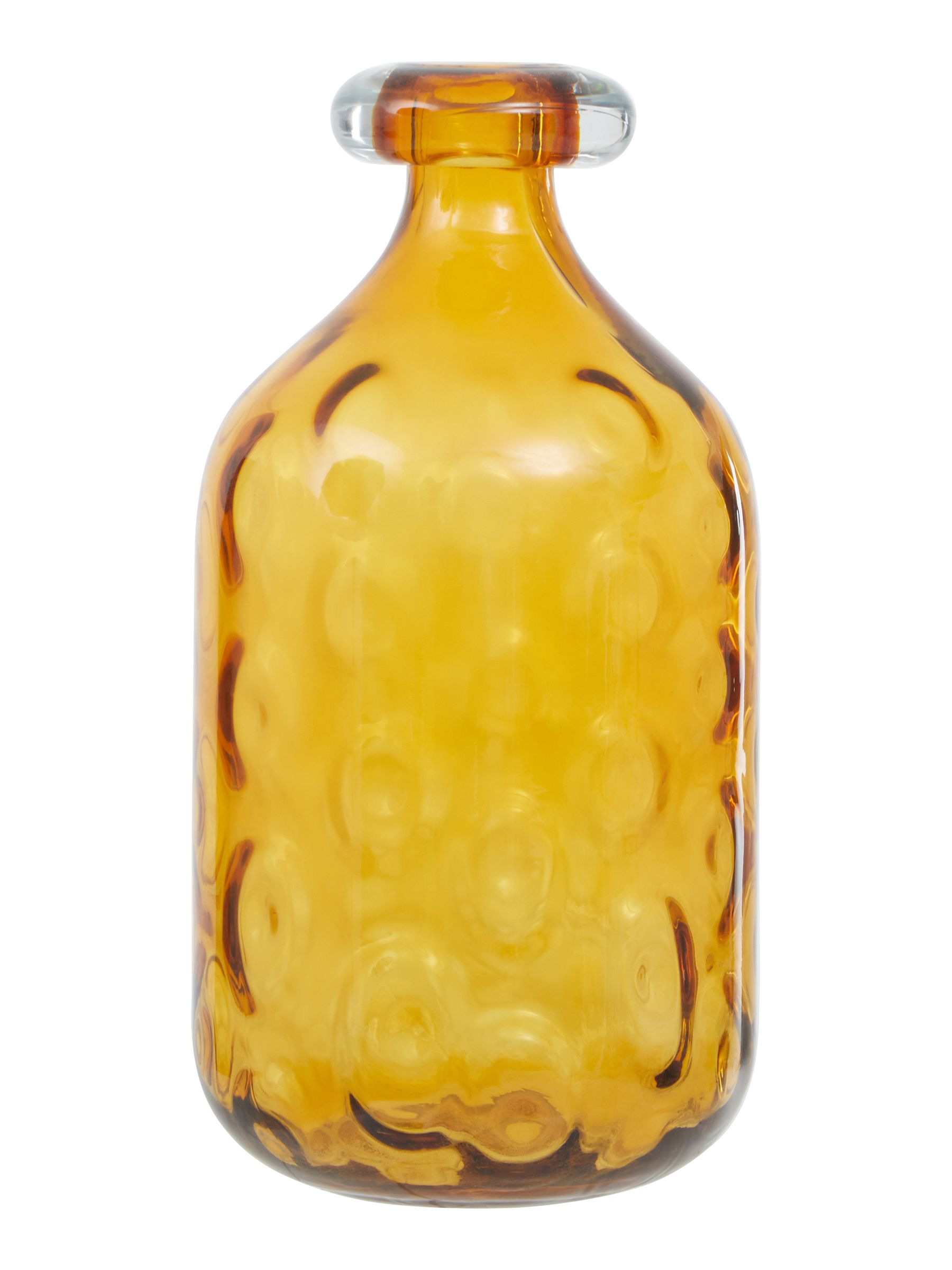 Fifty Five South Huda Tall Glass Bottle Vase