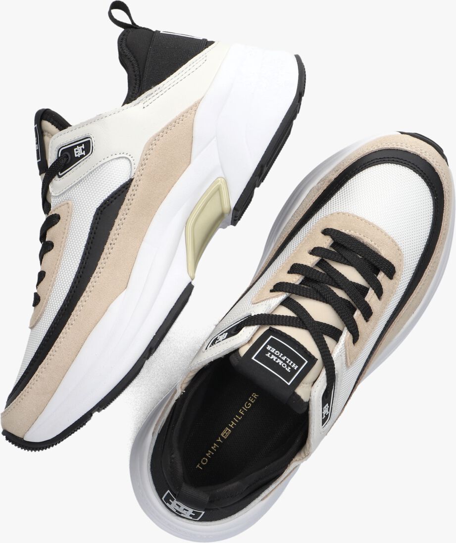 TOMMY HILFIGER witte tommy hilfiger lage sneakers sporty lux runner