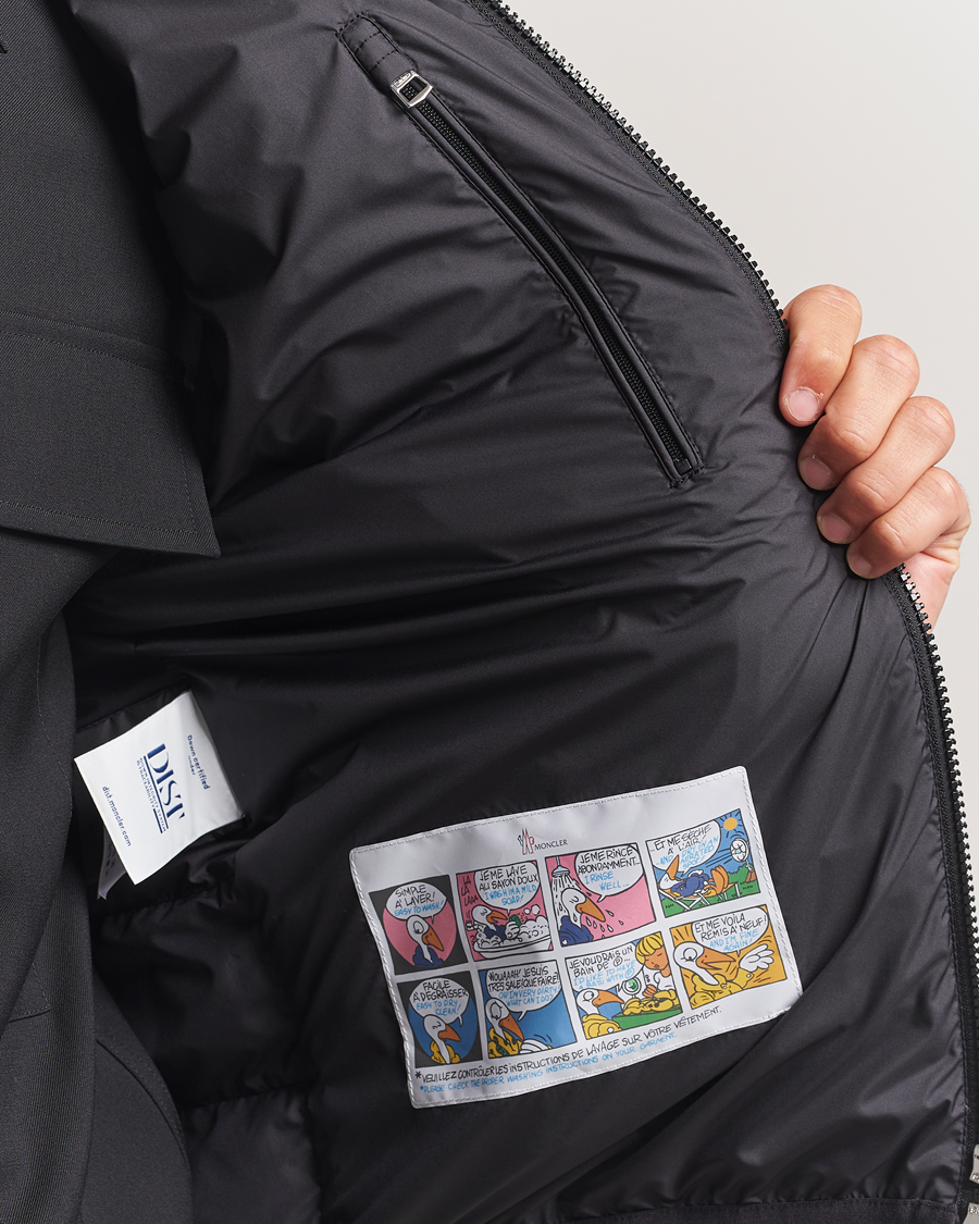 Moncler Contrin Down Vest Black