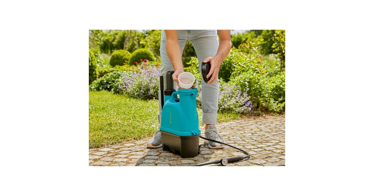 GARDENARugspuit 12 l drukspuit  (Turquoise/grijs, 11140-20)