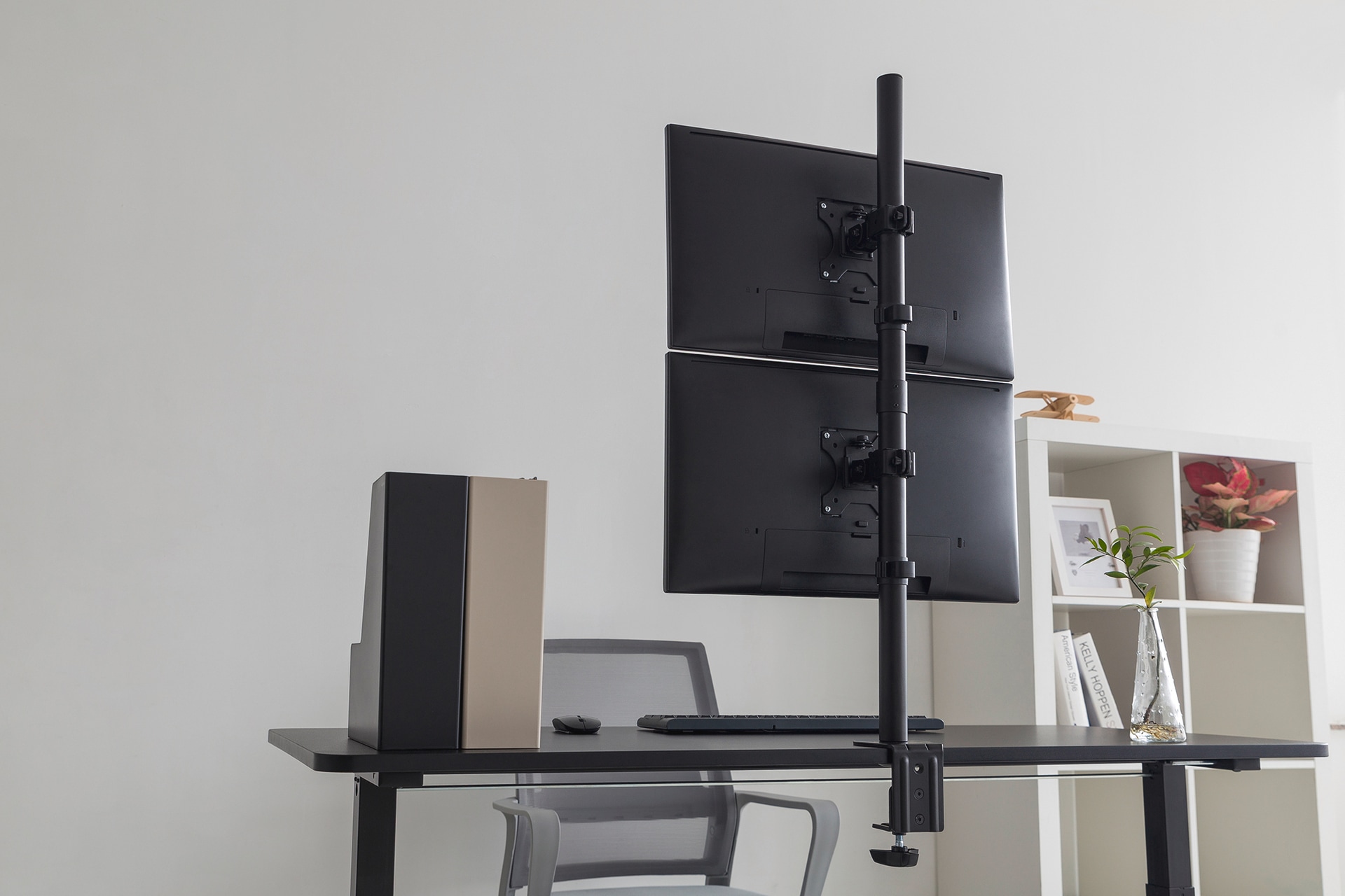Digitus Monitor-Halterung »Universal Dual Monitorhalter, Vertikal«