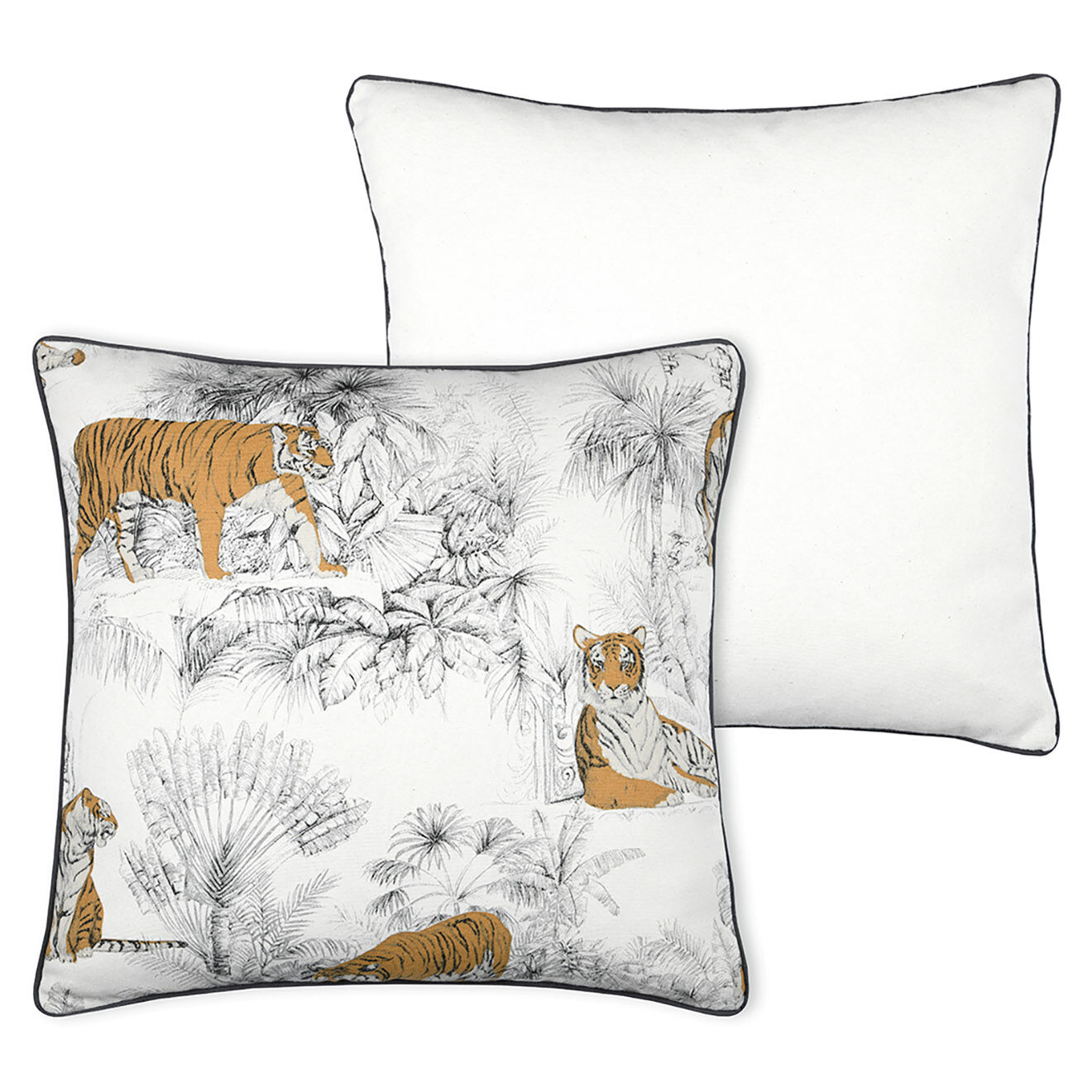 Stof Coussin Sherkan Haute Savoie naturel - 50x50 cm