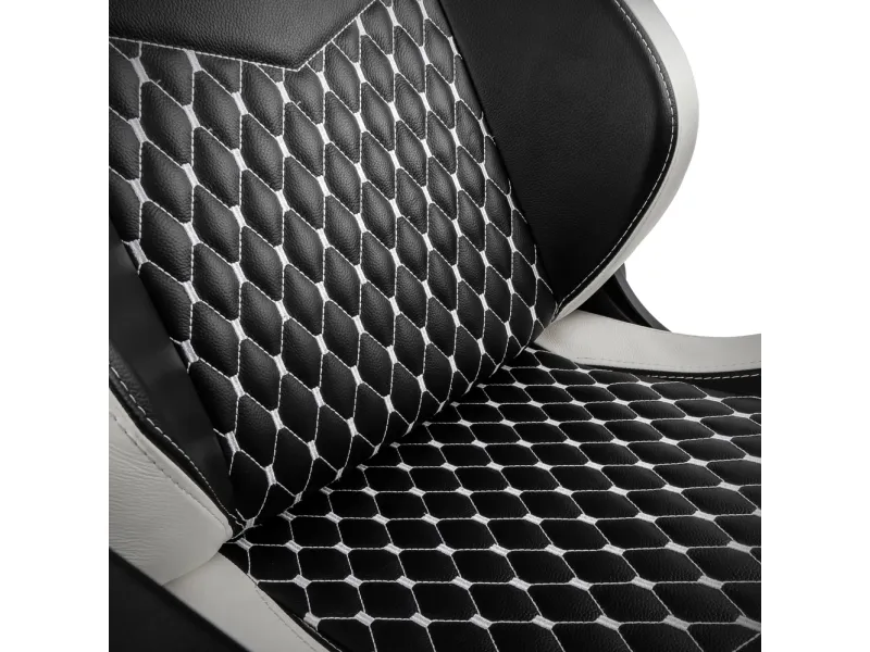 noblechairs EPIC Ægte læder Gaming Stol- Sort/hvid/rød
