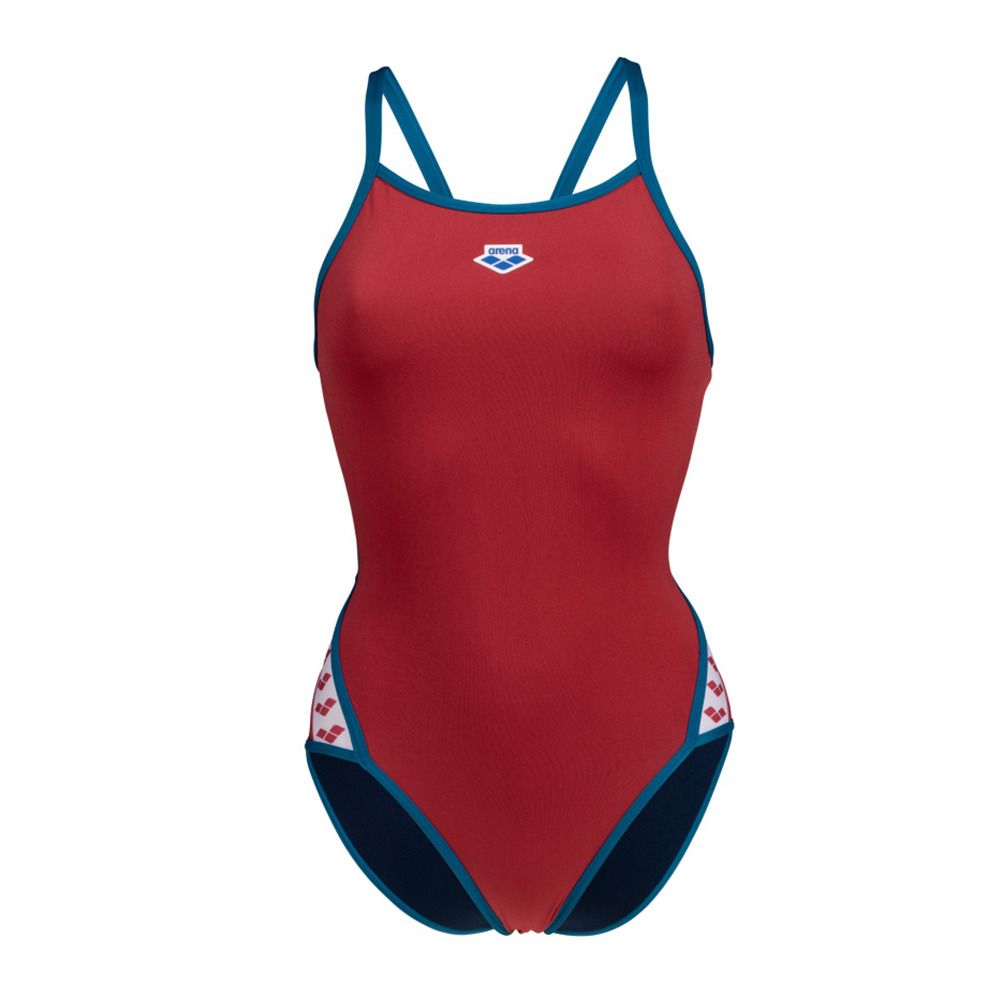 Arena ICONS SUPER FLY - Maillot de bain 1 pièce Femme astro red/blue cosmo