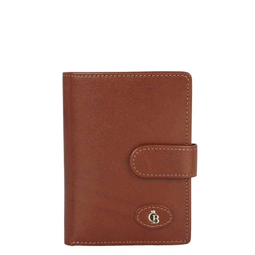Castelijn & Beerens Gaucho Portefeuille met Rits cognac