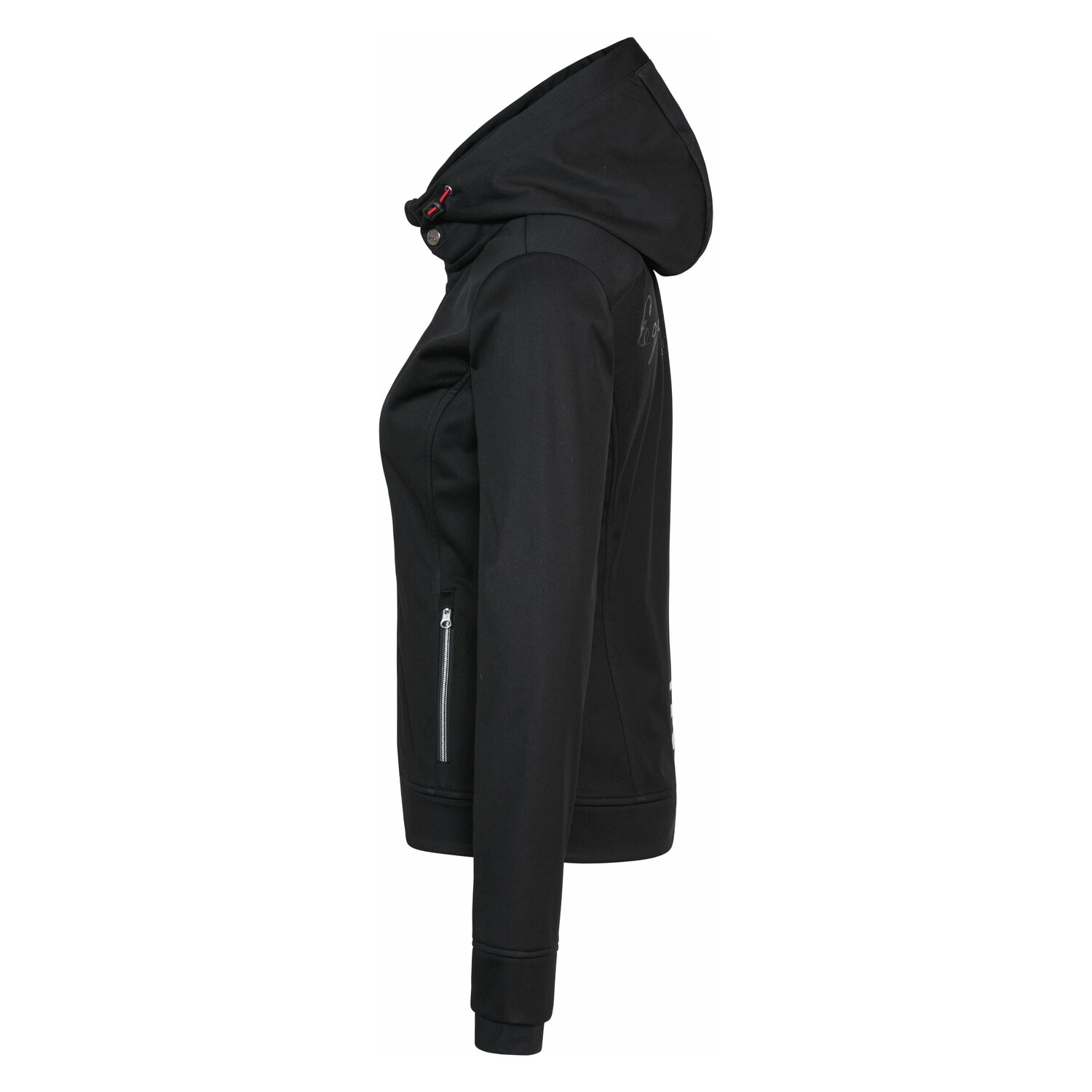 black forest Softshelljacke mit Print - black
