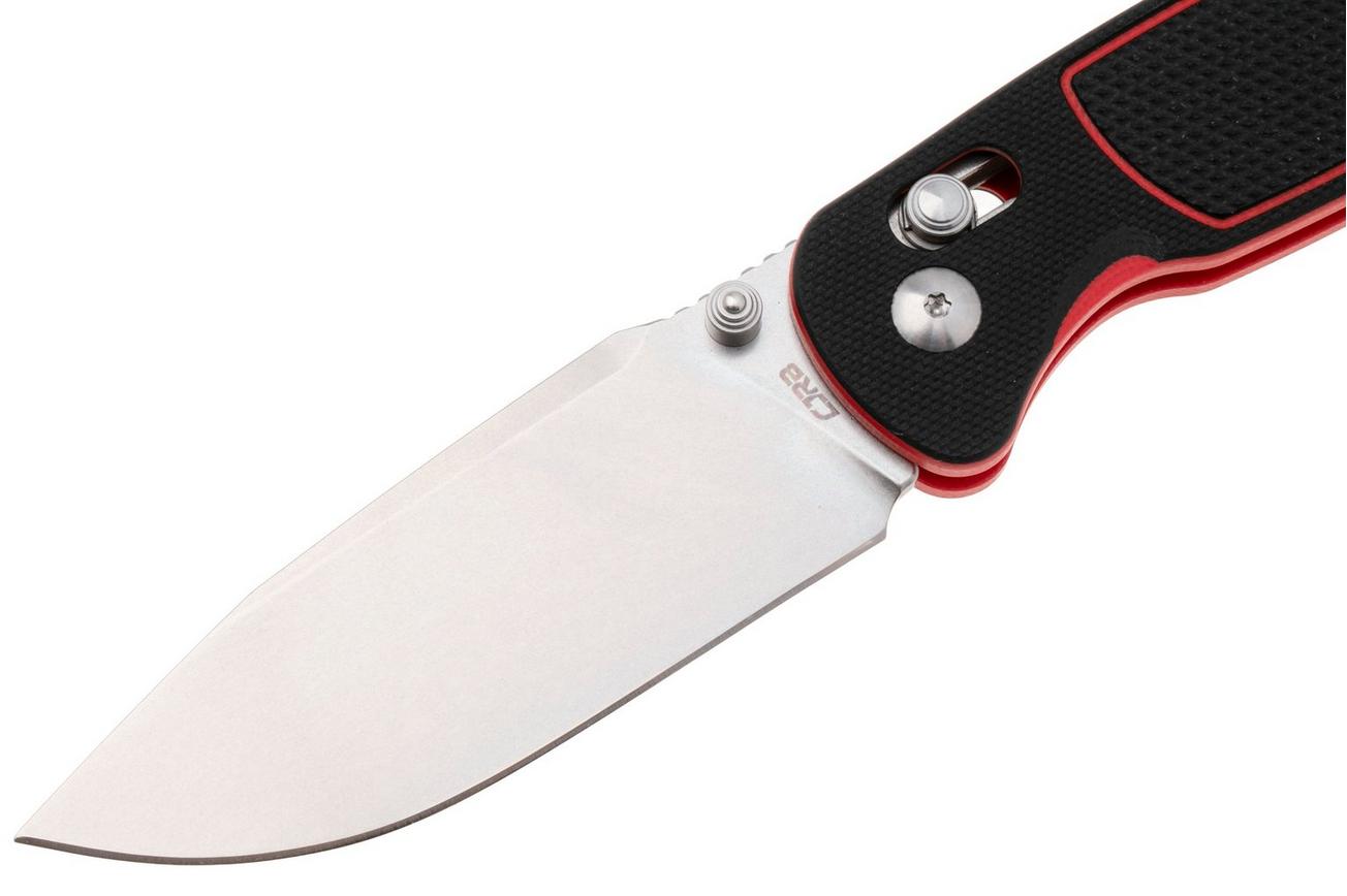 CJRB Shale J1943-BRE, Stonewashed AR-RPM9, Black Red G10, zakmes