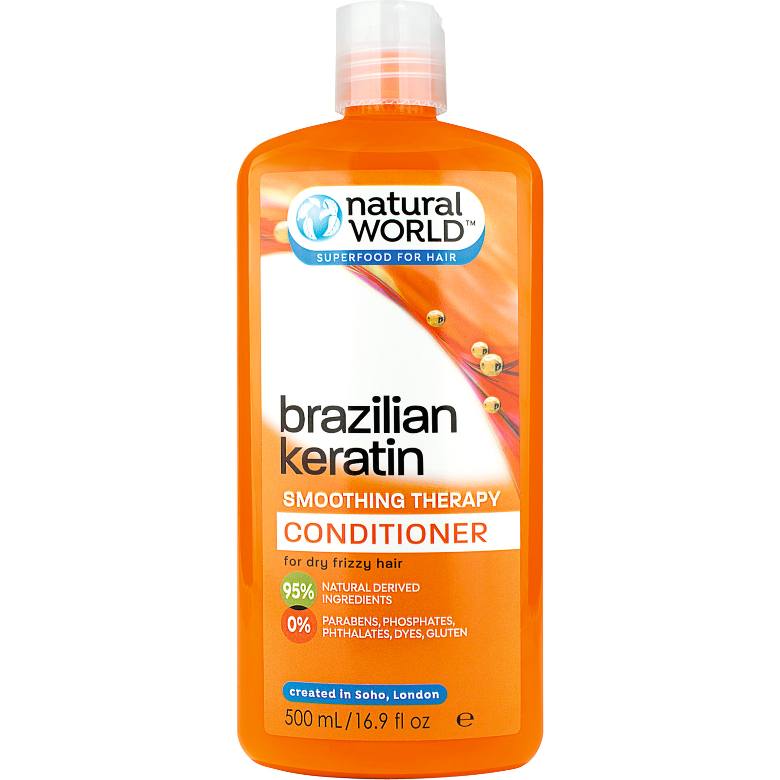 Natural World Conditioner Brazilian Keratin 500 ml