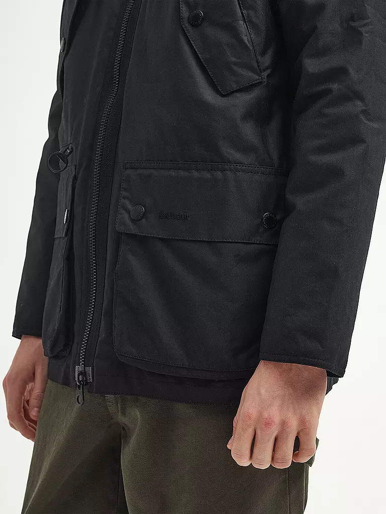 BARBOUR Parka BEAUFORT schwarz