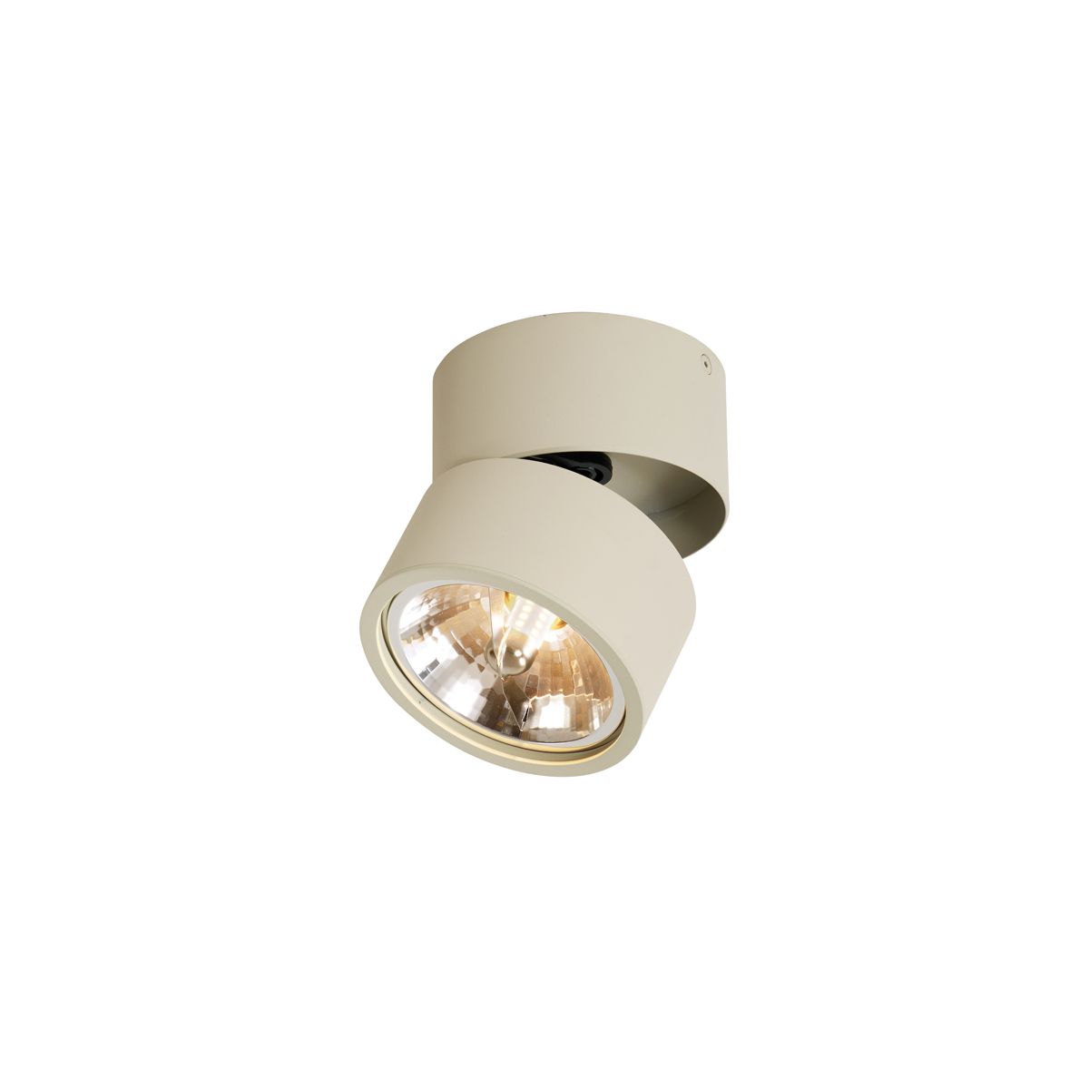 Moderne plafondspot beige G9 rond draai- en kantelbaar - Go Nine