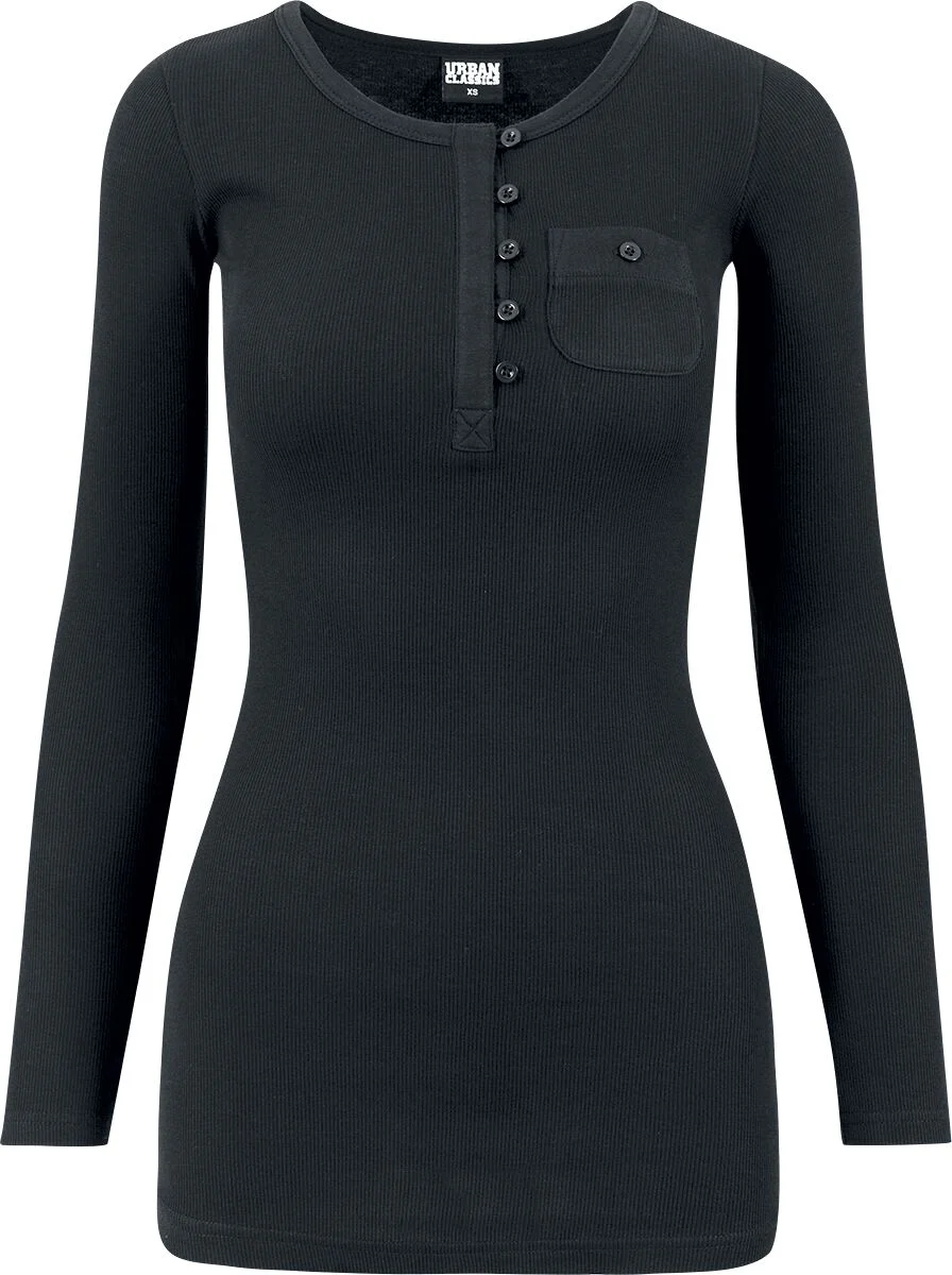 Haut long Femme Pocket Turnup | Urban Classics T-shirt manches longues