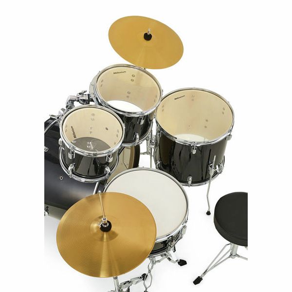 Millenium Focus 22 Drum Set Black