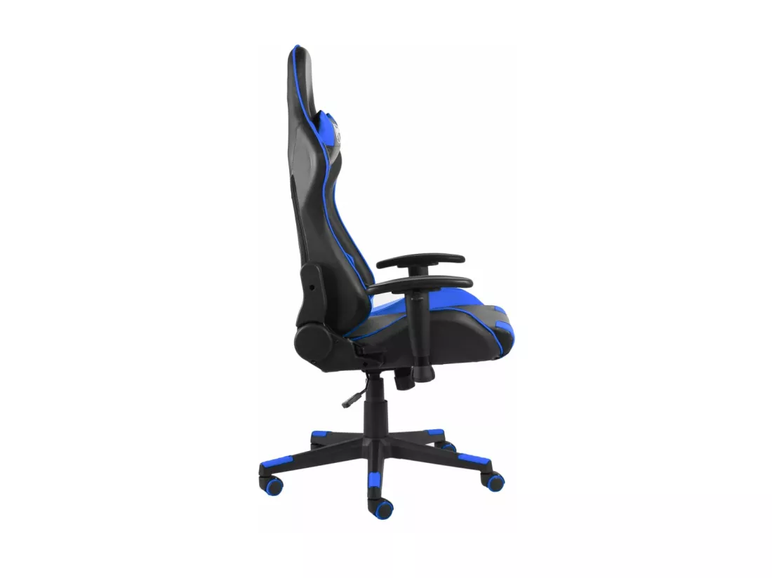 Chaise de jeu pivotante Bleu PVC