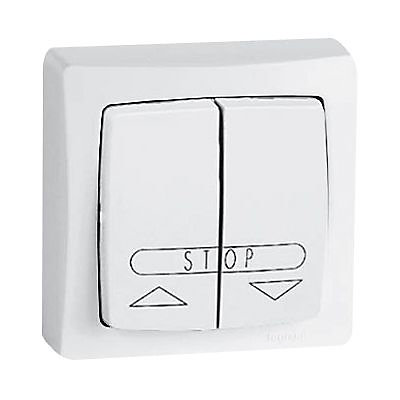 Poussoir volet roulant ASL Legrand blanc