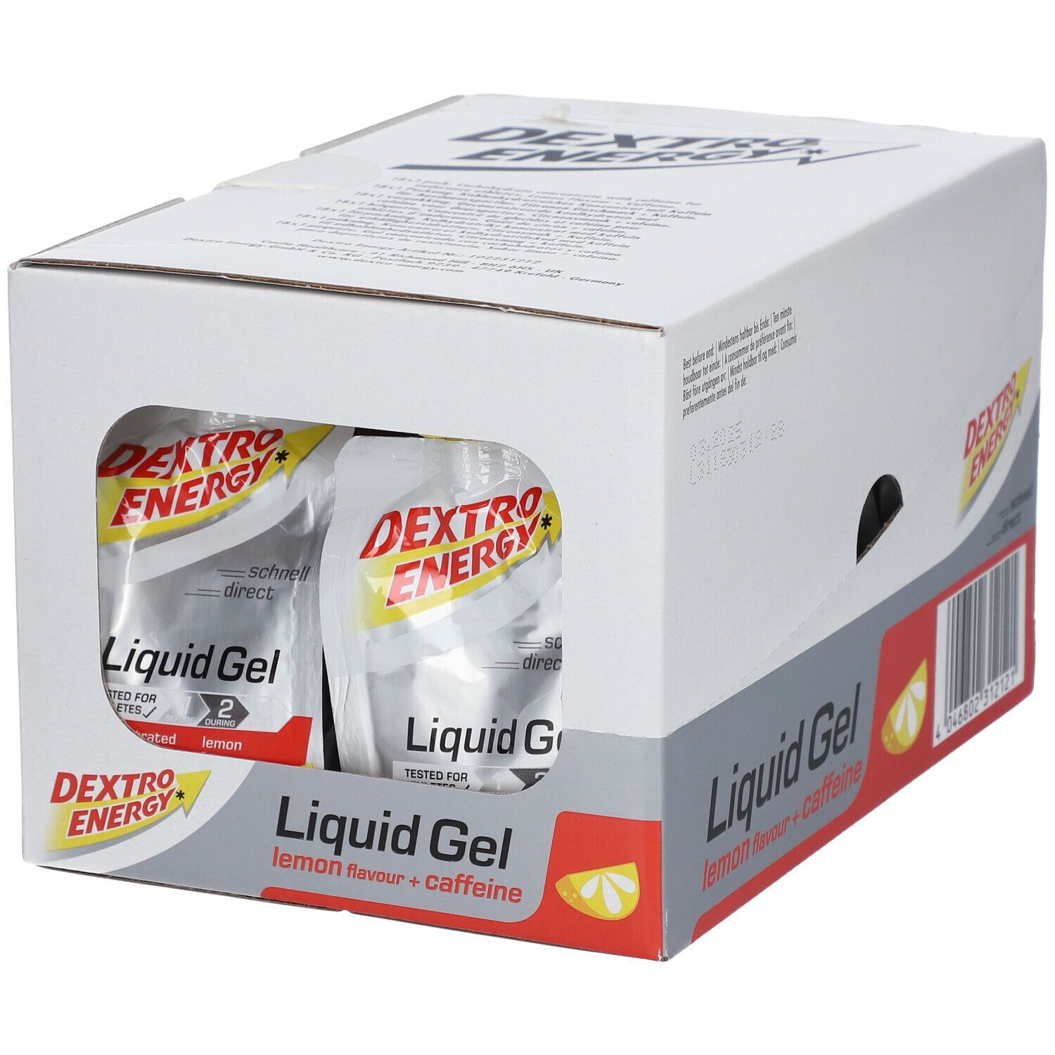 Dextro Energy Liquid Gel Lemon + Caffeine