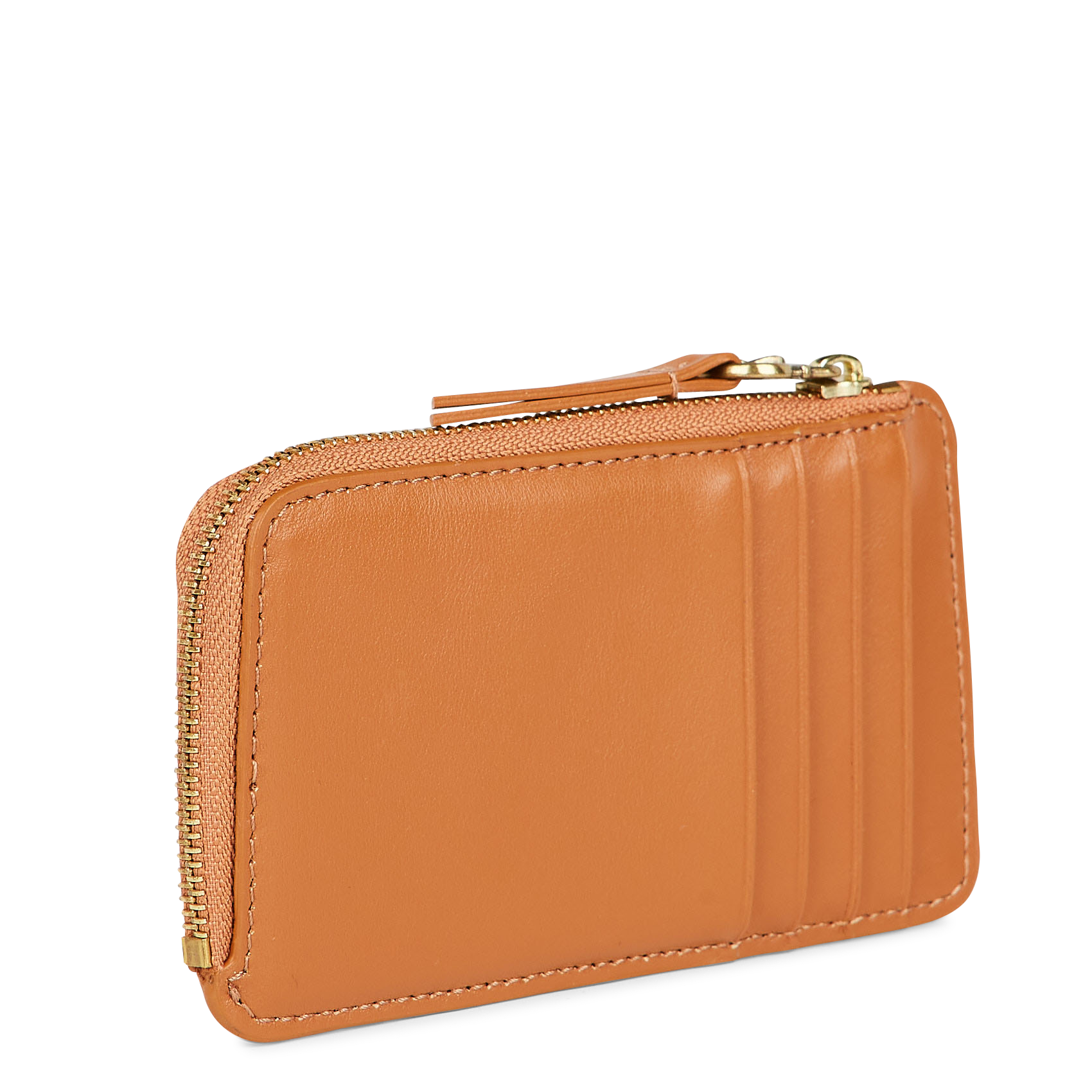 Porte-cartes en cuir| Marron