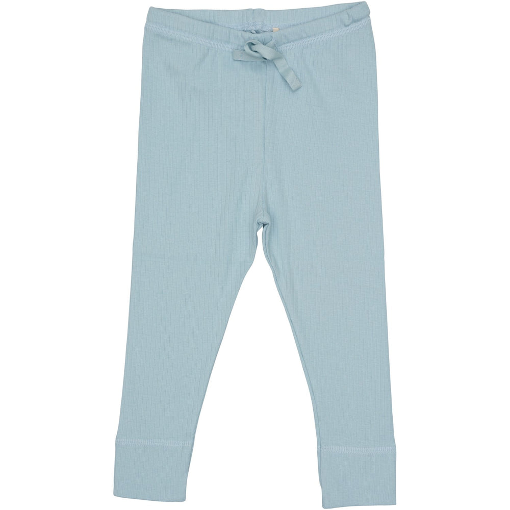 Køb COPENHAGEN COLORS Lt. Blue Rib Jersey Leggings W. String