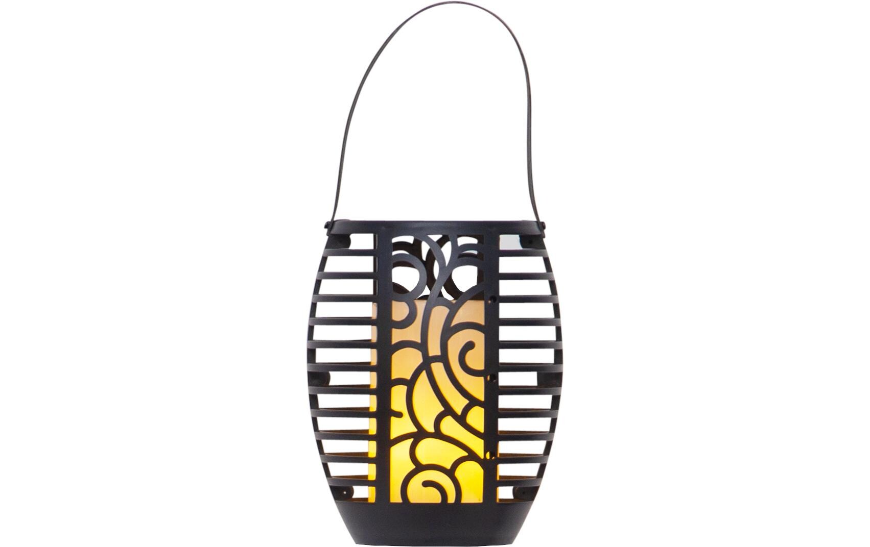 Gartenlicht Solar Flame, SchwarzSolar Fackel mit Kerzeneffekt