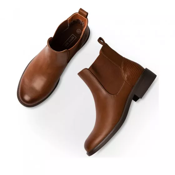 Bottines COGNAC MERRY SCOTT