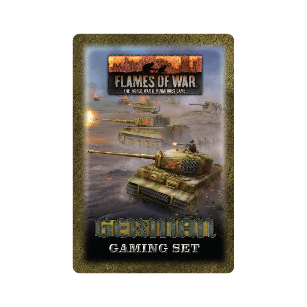 Flames of War - German Tin Gaming Set