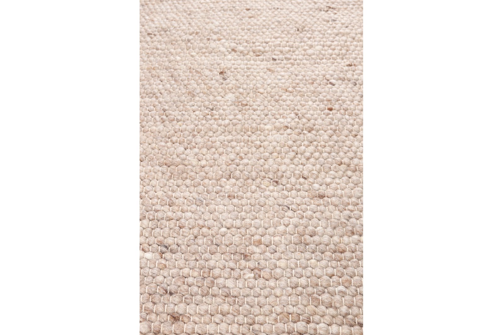 Gotland gulvteppe 160x230 Sandfarget 160x230cm vendbar ull