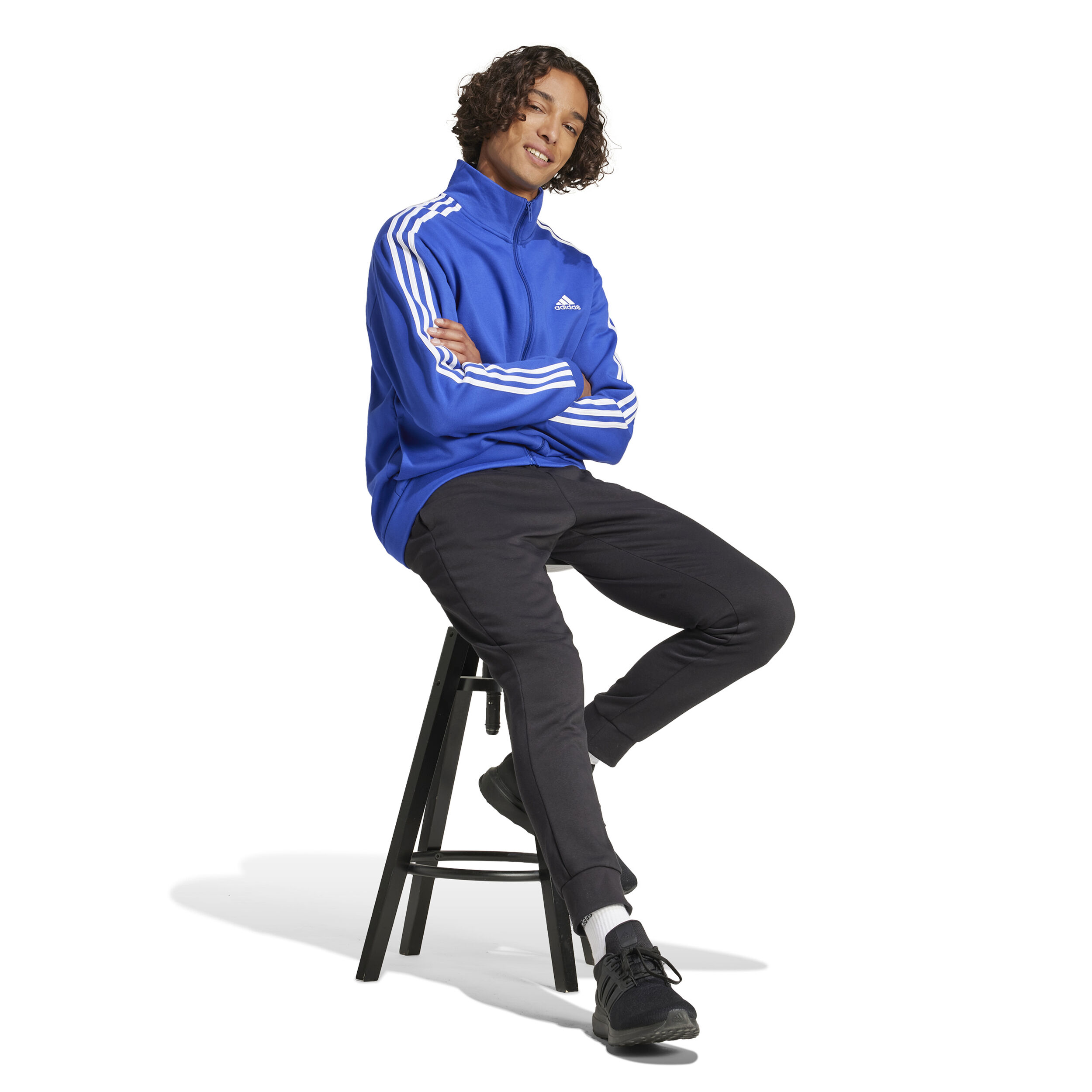 adidas 3Stripes Freelift Survêtement Hommes - Bleu , Noir