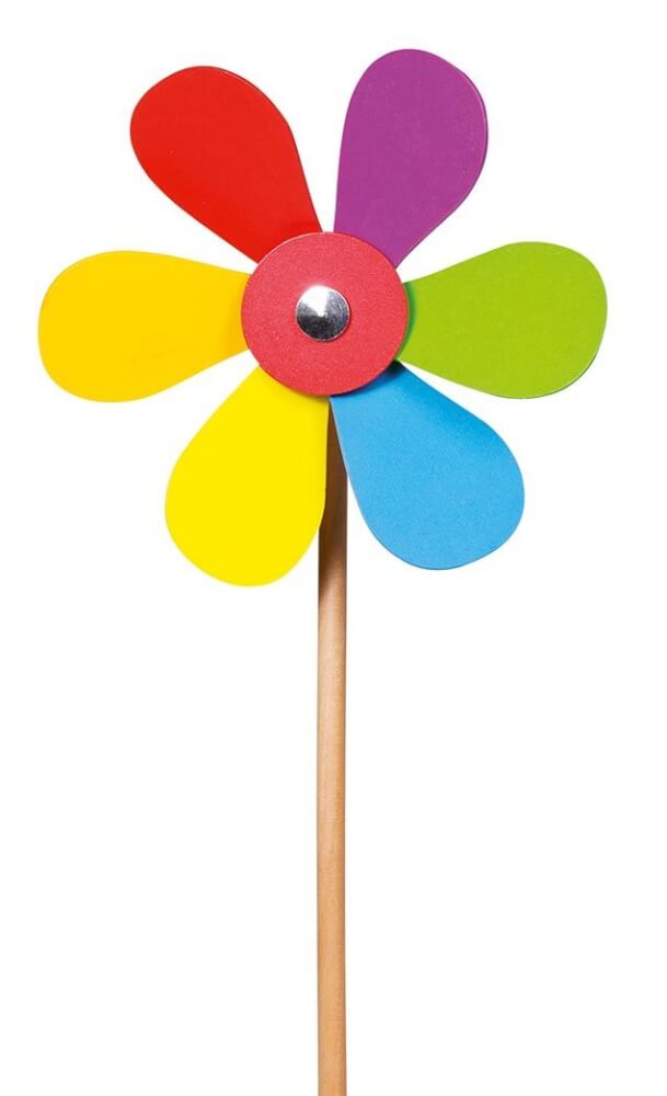 Windmühle Blume sortiert (1 Stück)