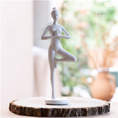 Statuette femme yoga