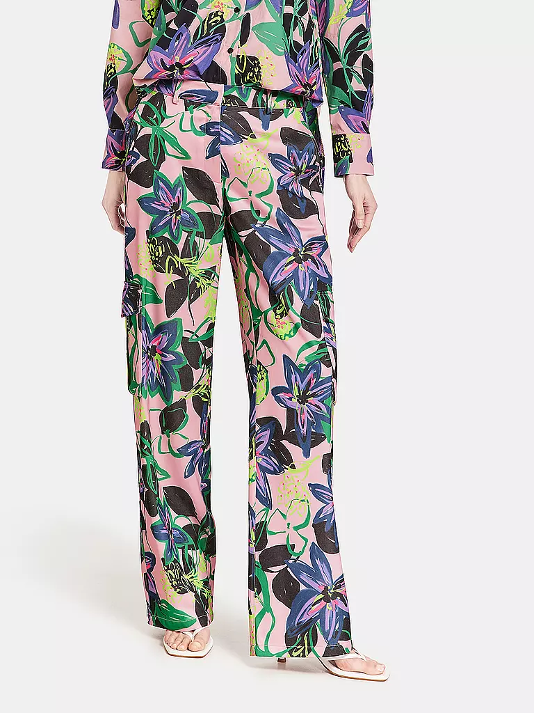 GERRY WEBER Marlenehose bunt