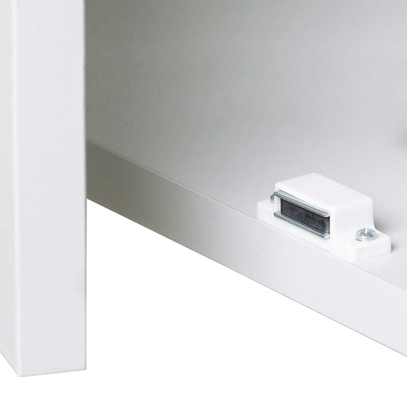 Magneetsnapper kunststof wit 4kg