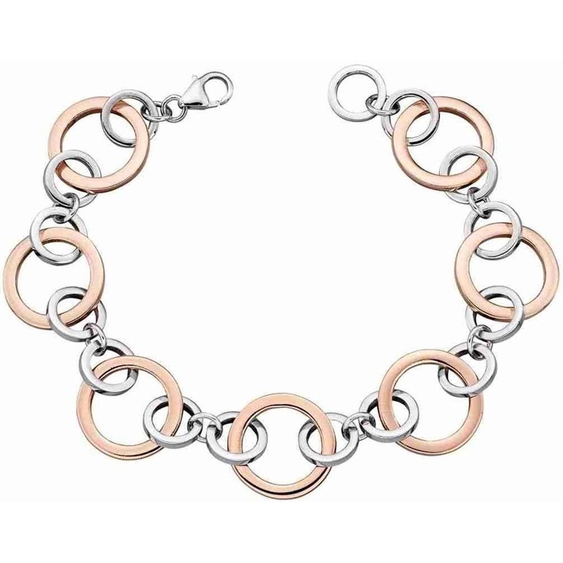 Bracelet plaqué Or rose en argent 925/1000
