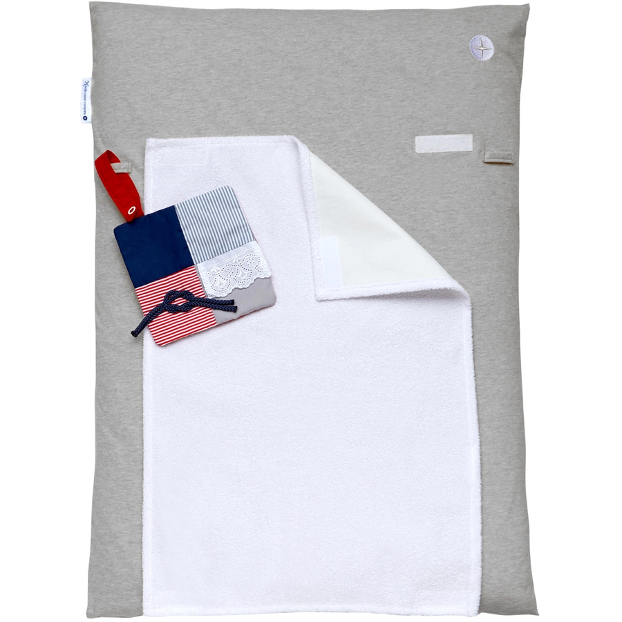 Nordic Coast Company Wickelauflage Schmal Grau