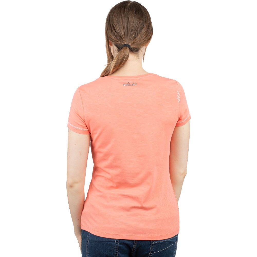Chillaz Gandia E Ciao T-Shirt Damen coral
