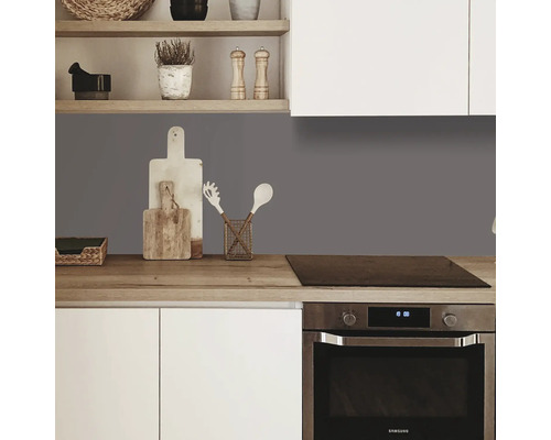 Keukenachterwand mySpotti Profix Telegray 2 100 x 60 cm PX-10060-RAL7046-HB