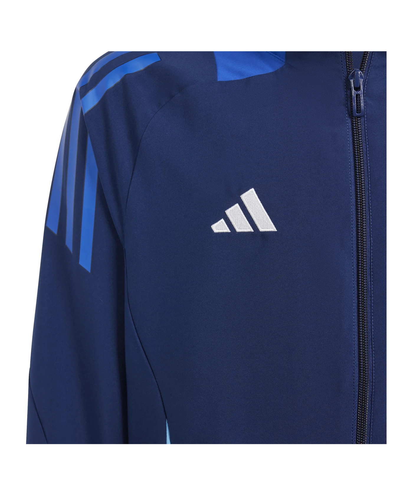 adidas Tiro 24 Competition Präsentationsjacke Kids Blau