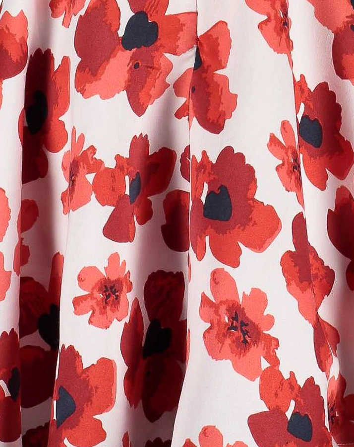 Kleid ANEMONE in red