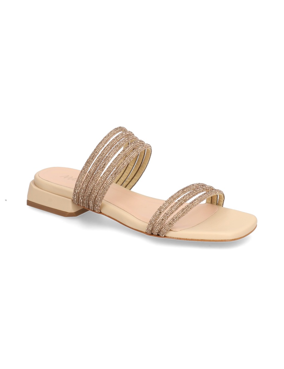 Veloursleder Pantoffel