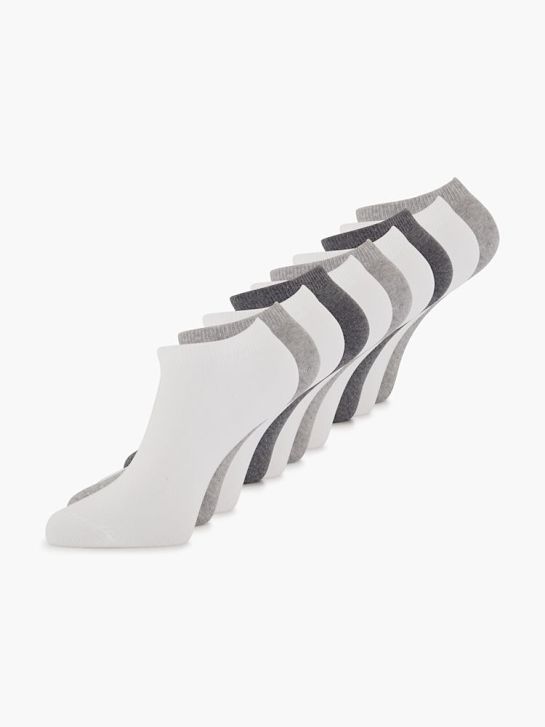 Graceland 10 Pack Sneaker-Socken Grau
