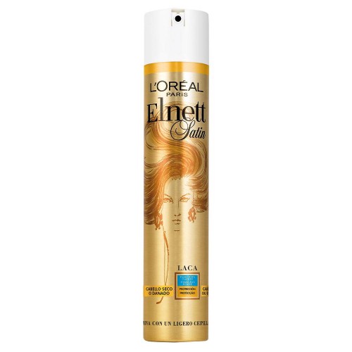 L'Oréal Paris Elnett Satin Laca Fixação Forte Cabelo Seco 300ml