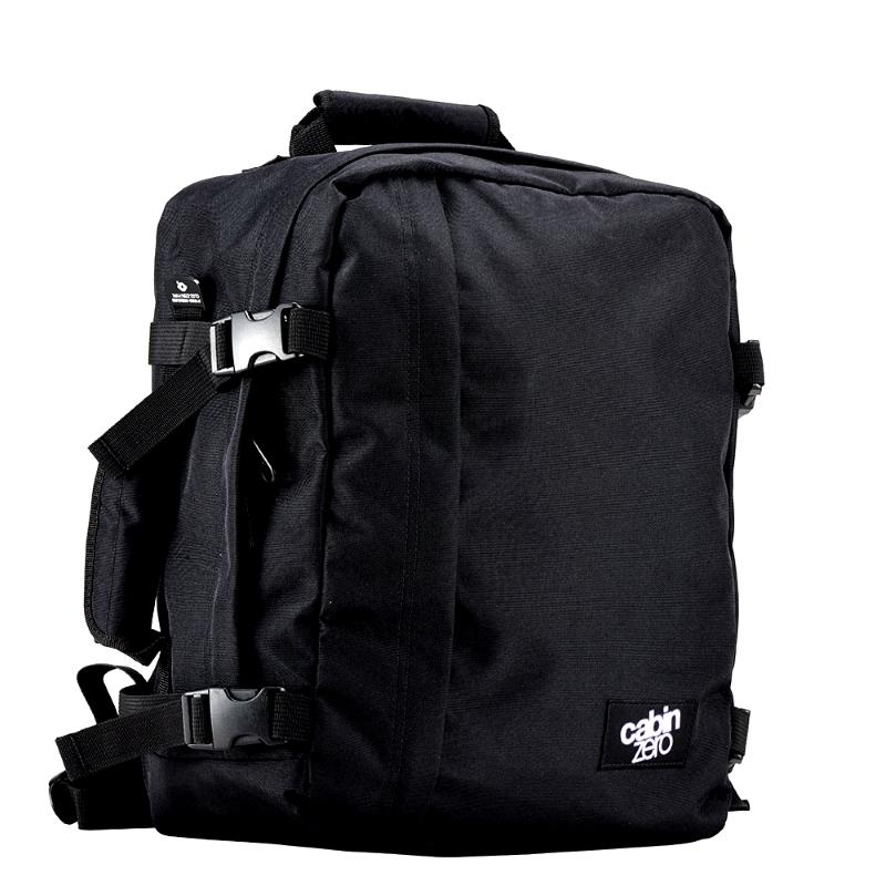 CabinZero Classic Mini 28L Ultra Light Cabin Bag Absolute Black