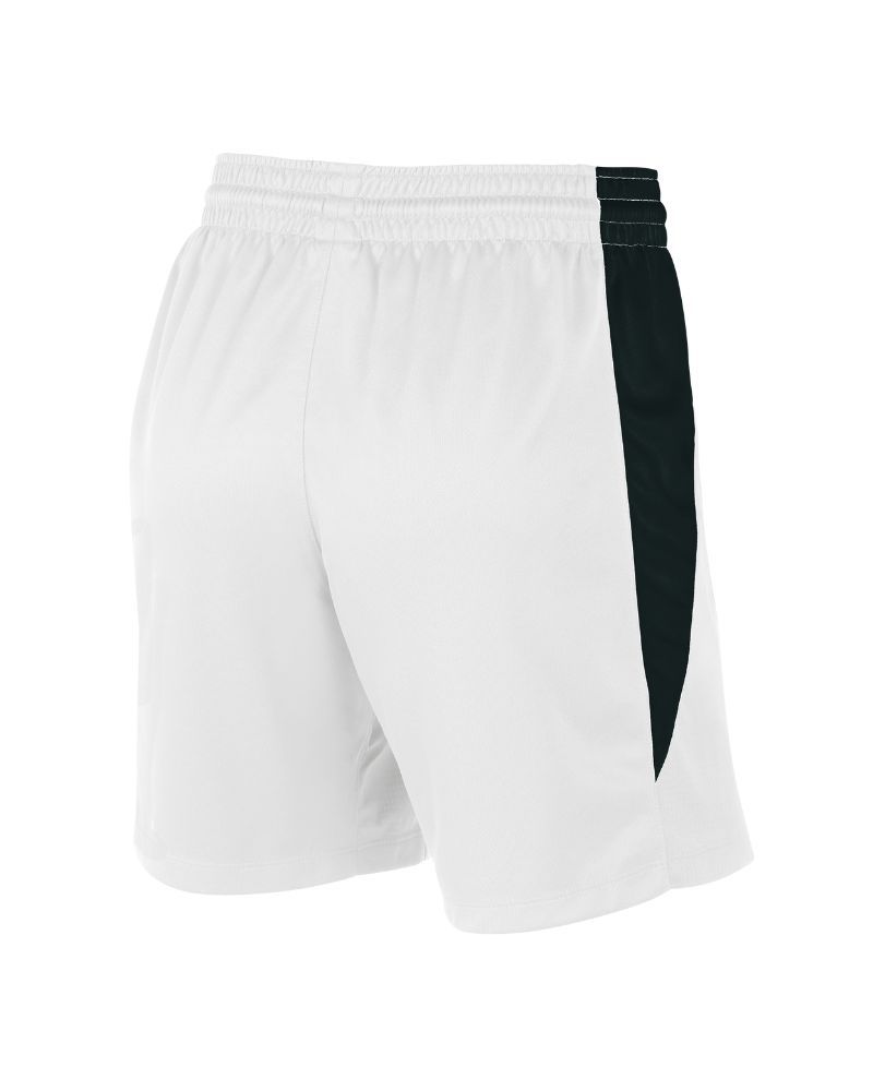 Short de basket Nike Team Blanc & Noir pour femme