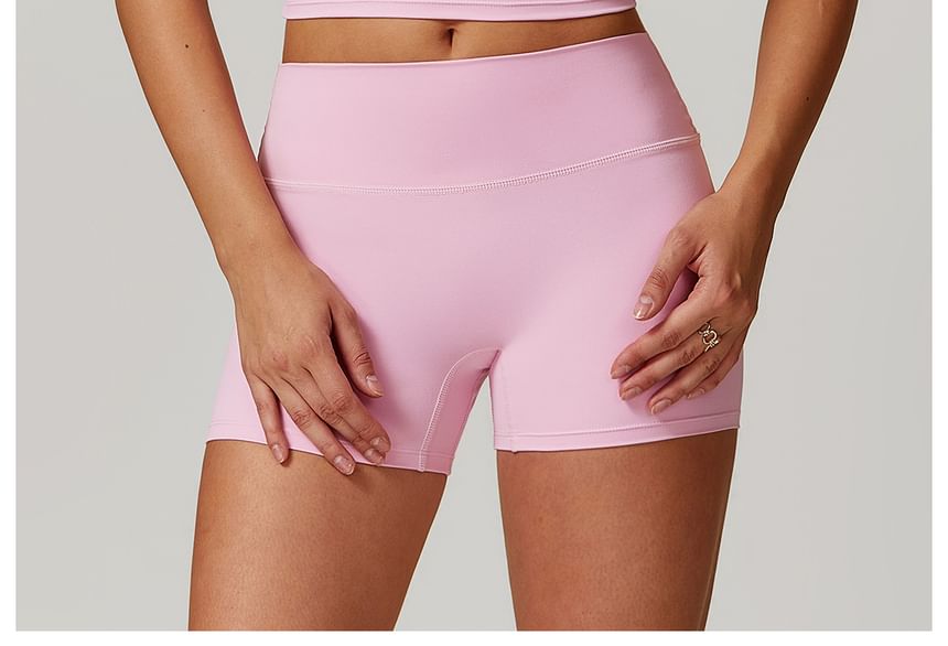 Skinniano - Effen cropped sporttop