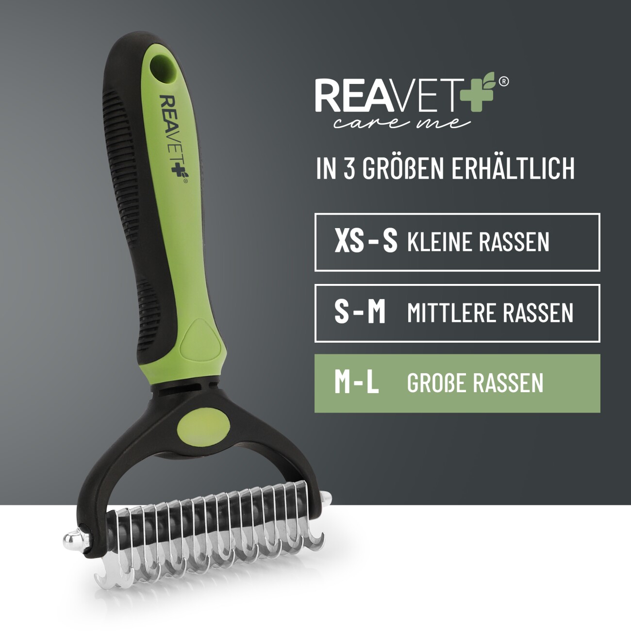 REAVET Unterwollbürste M-L